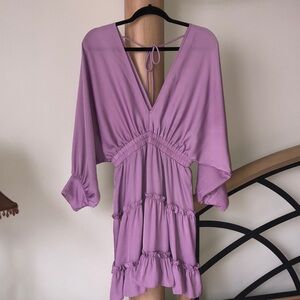 GLAM LONG SLEEVE DRESS NWOT